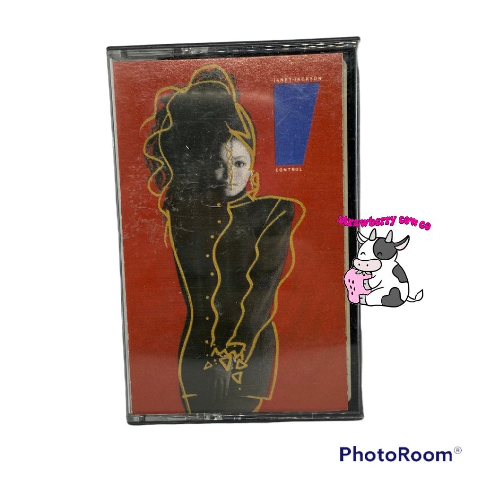 CONTROL by JANET JACKSON Cassette Tape Vintage Casettes for Tape Deck